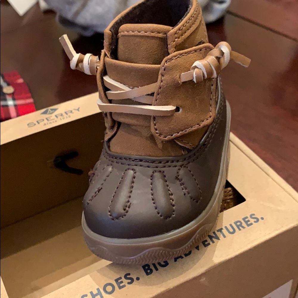 Sperry duck boots- infant